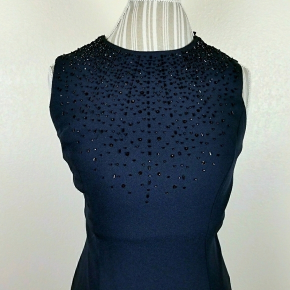 Liz Claiborne Vintage Elegant Black Evening Gown - Picture 2 of 6